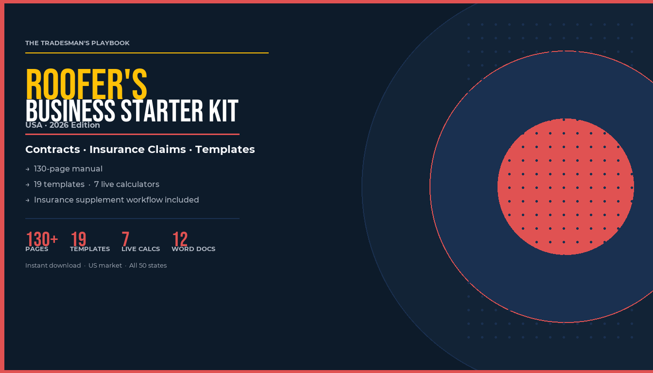 Roofer's Business Starter Kit
